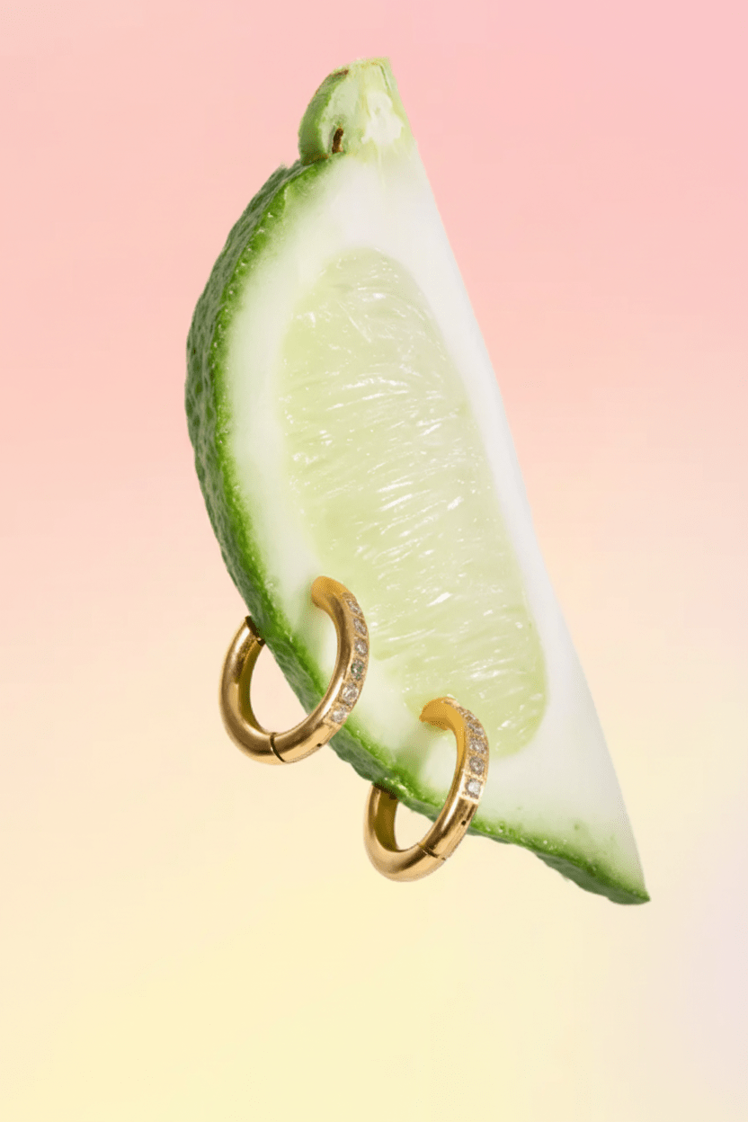 Coffret Rosée créola zirconia