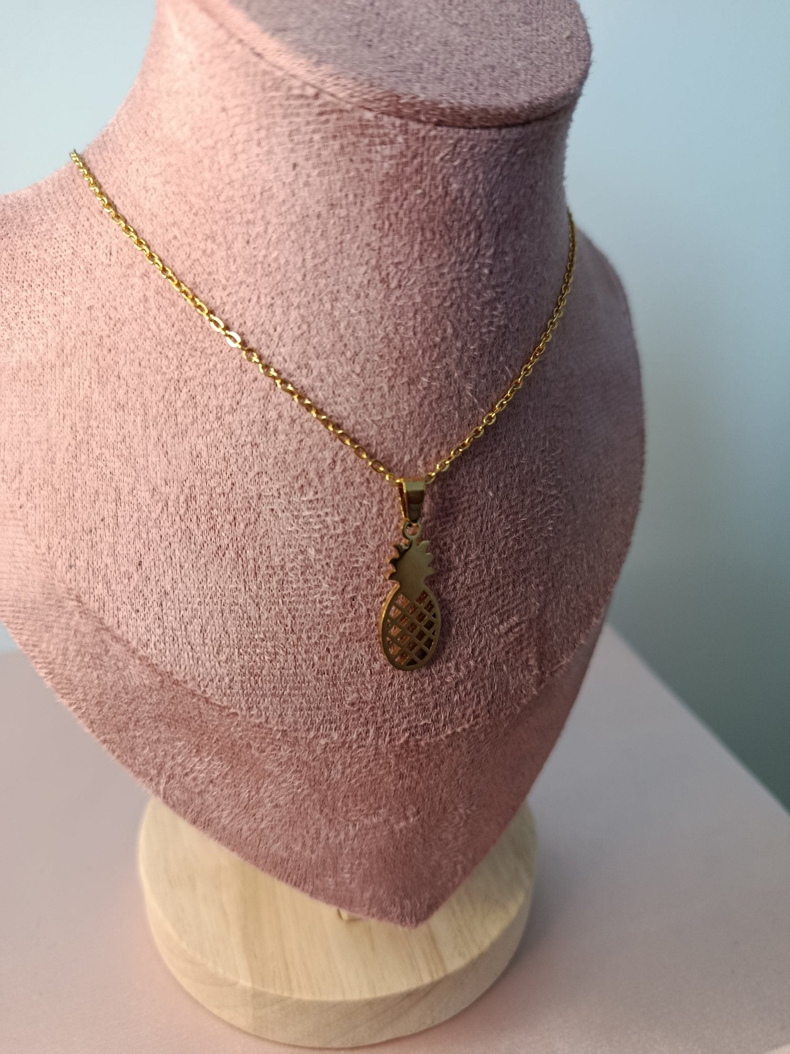 Collier ananas - Luméa bijoux